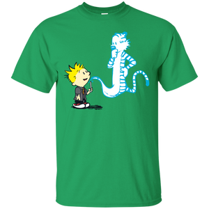 Expecto Patronum - Calvin & Hobbes T-Shirt - teeshirtperfect.com