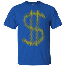Load image into Gallery viewer, Gold dollar sign money cash design T-shirt T-Shirt