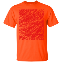 Load image into Gallery viewer, Red abstract art string T-Shirt T-Shirt