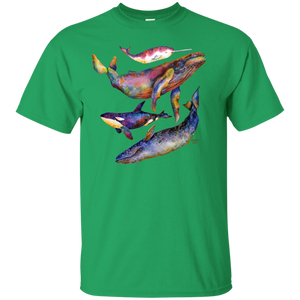 Four Whale Quartet - A Quartet of Whales T-Shirt - teeshirtperfect.com