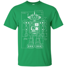 Load image into Gallery viewer, Vintage Robot Architect 2 T-Shirt - teecen.com