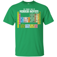 Load image into Gallery viewer, The Periodic Table of Horror Movies T-Shirt