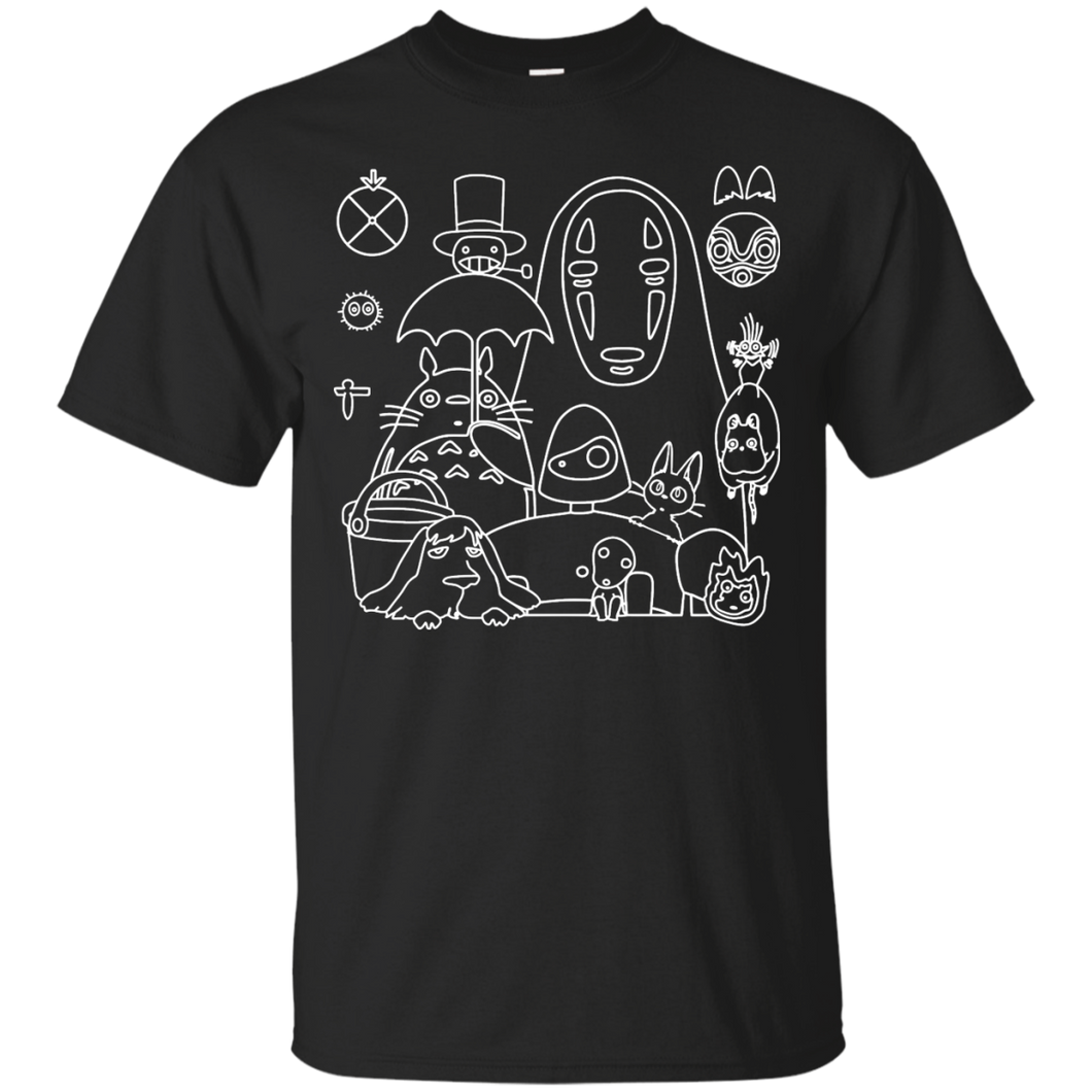 Ghiblis in black T-Shirt