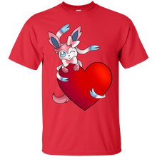 Load image into Gallery viewer, Valentines Sylveon T-Shirt - teeshirtperfect.com