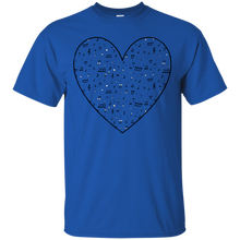 Load image into Gallery viewer, Music Heart T-Shirt