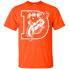 Load image into Gallery viewer, Old School Broncos Nuggets Combo Orange T-Shirt