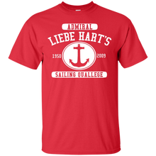 Load image into Gallery viewer, Admiral Liebe Hart&#39;s Sailing Quallege T-Shirt