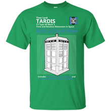Load image into Gallery viewer, Tardis Service and Repair Manual T-Shirt - teeshirtperfect.com