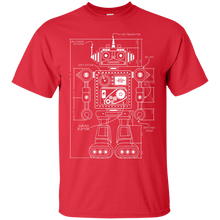 Load image into Gallery viewer, Vintage Robot Architect 2 T-Shirt - teecen.com