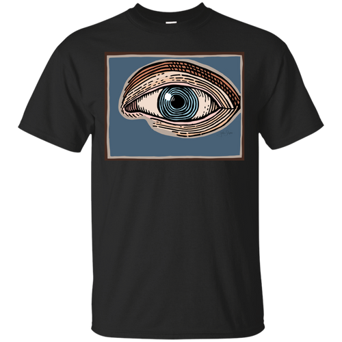 Engraved Eye Study in Color T-Shirt